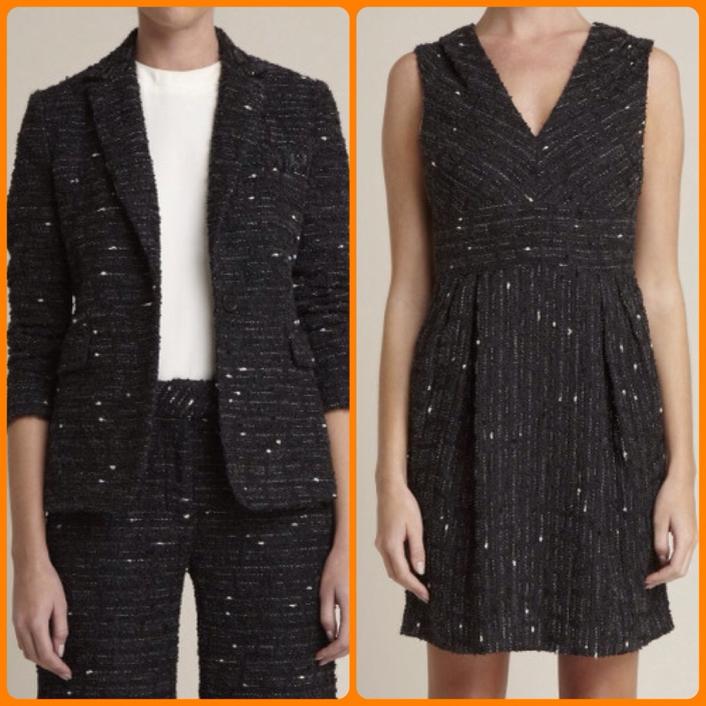 Adam Lippes Bouclé Dress Set SZ 10